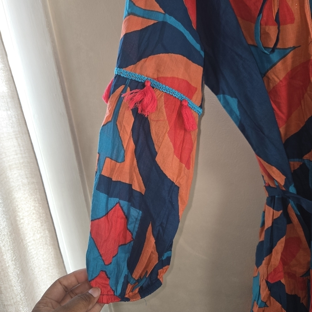 MODAPOSA Colorful Geometric Print Dress - Picture 5 of 8